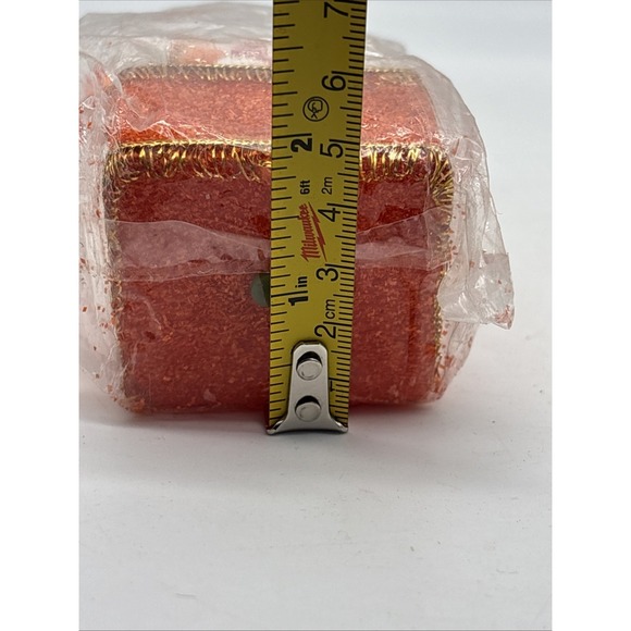 Vtg Plastic Clown Jack in the Box Christmas Tree Ornament Holiday Hong Kong NOS - Picture 11 of 11